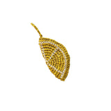 Lemon- Raffia Keyring