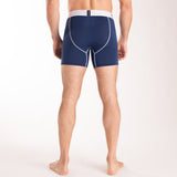 IKON X Men's 6" Boxers - Navy/White