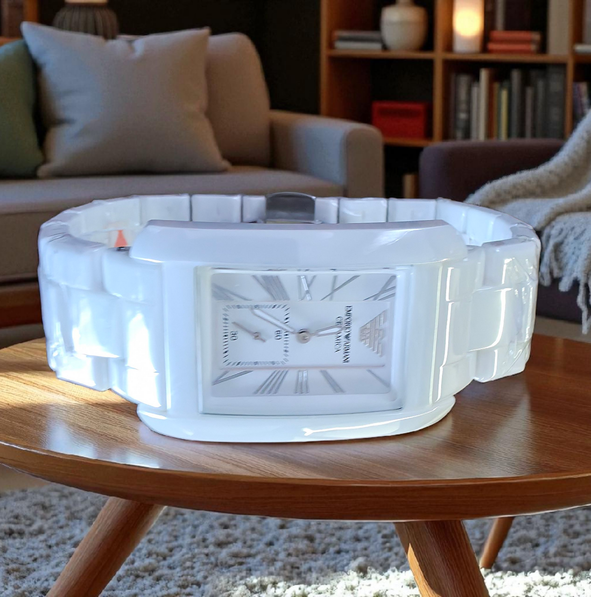 Emporio Armani watch AR1408 Square Men's