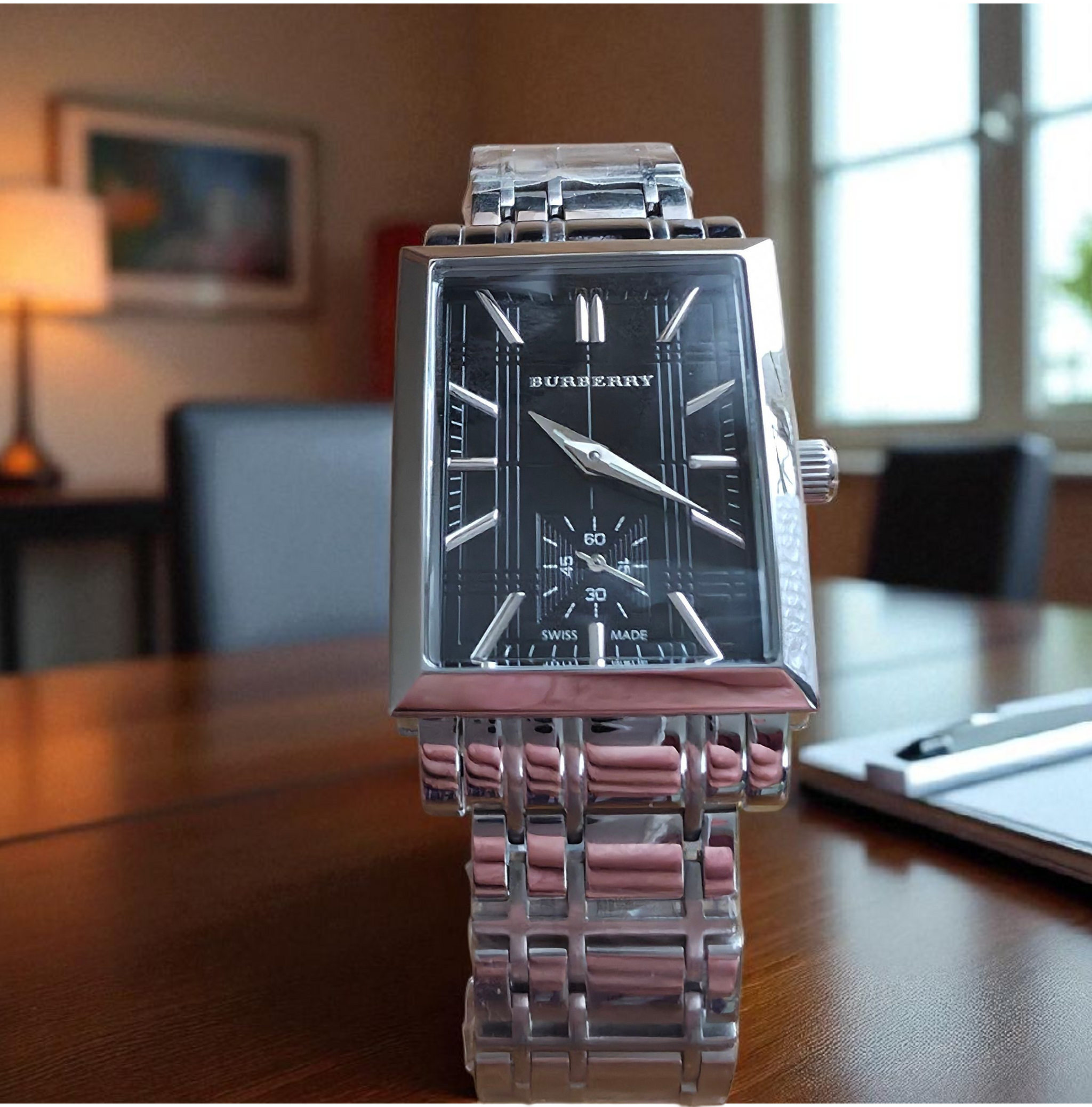 Burberry BU1321 Ladiess Classic Rectangle 23mm