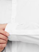 Jack & Jones Plus (12245367) Grandad Long Sleeve Plain Shirt in 3 Colour Options 1XL to 6XL