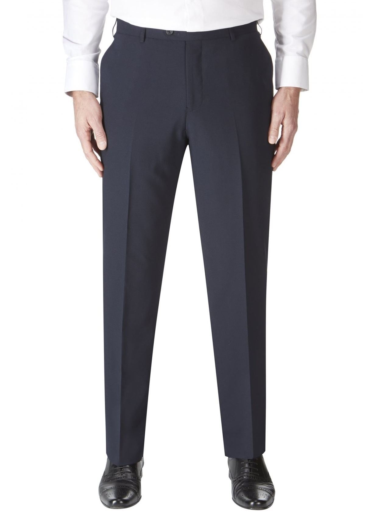 SKOPES Mens Wool Blend Darwin Navy Suit Trouser Size 30 - 72