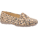 Hush Puppies Margot Slip Ons Ladies Shoes in Leopard