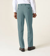 Skopes Tailored Fit Beckett Suit Trouser For Men in Mint Green, 30W-58W