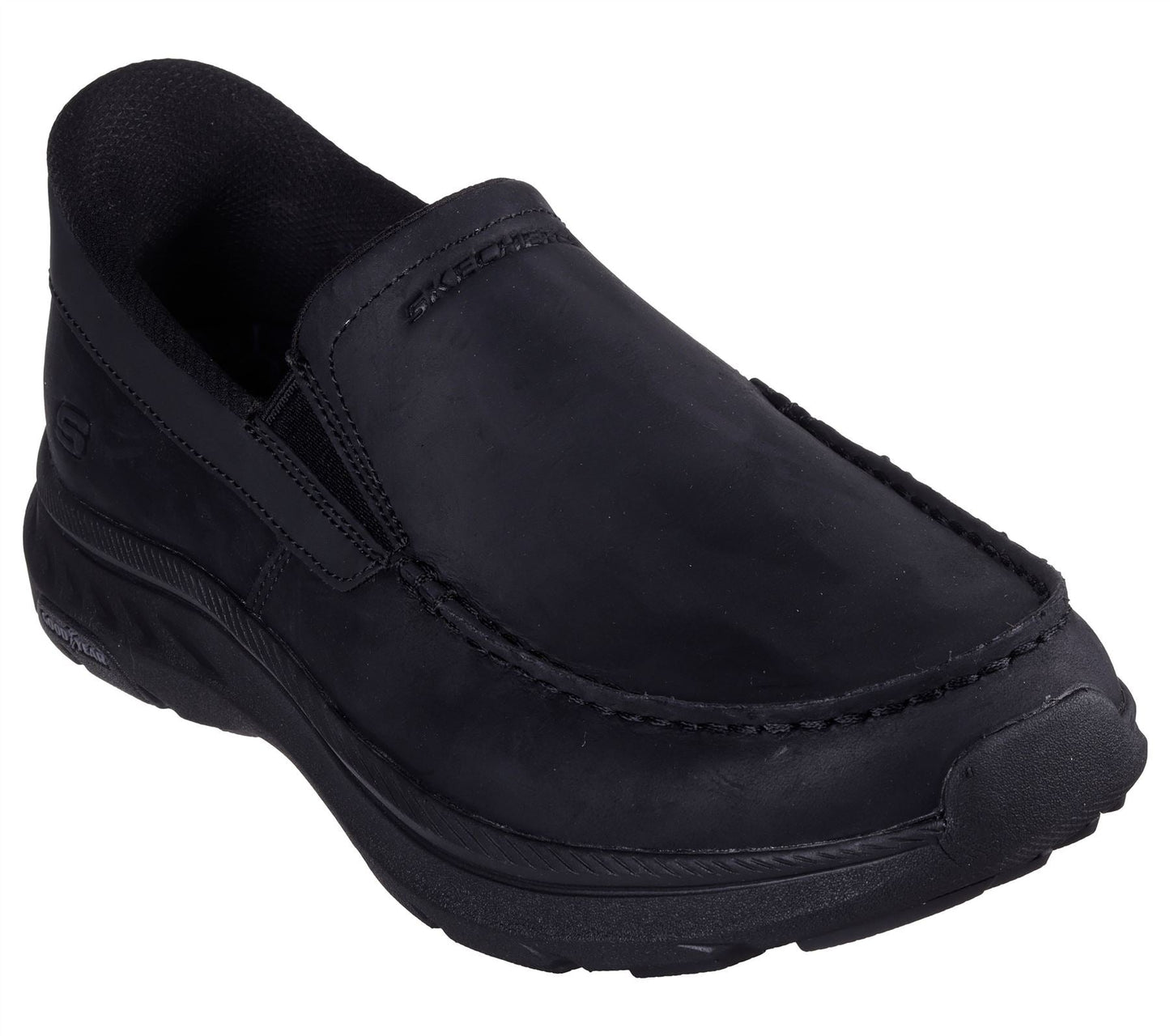 Skechers Slip-ins Shoe For Men - Pollard Osgood in Black, 8 to 13