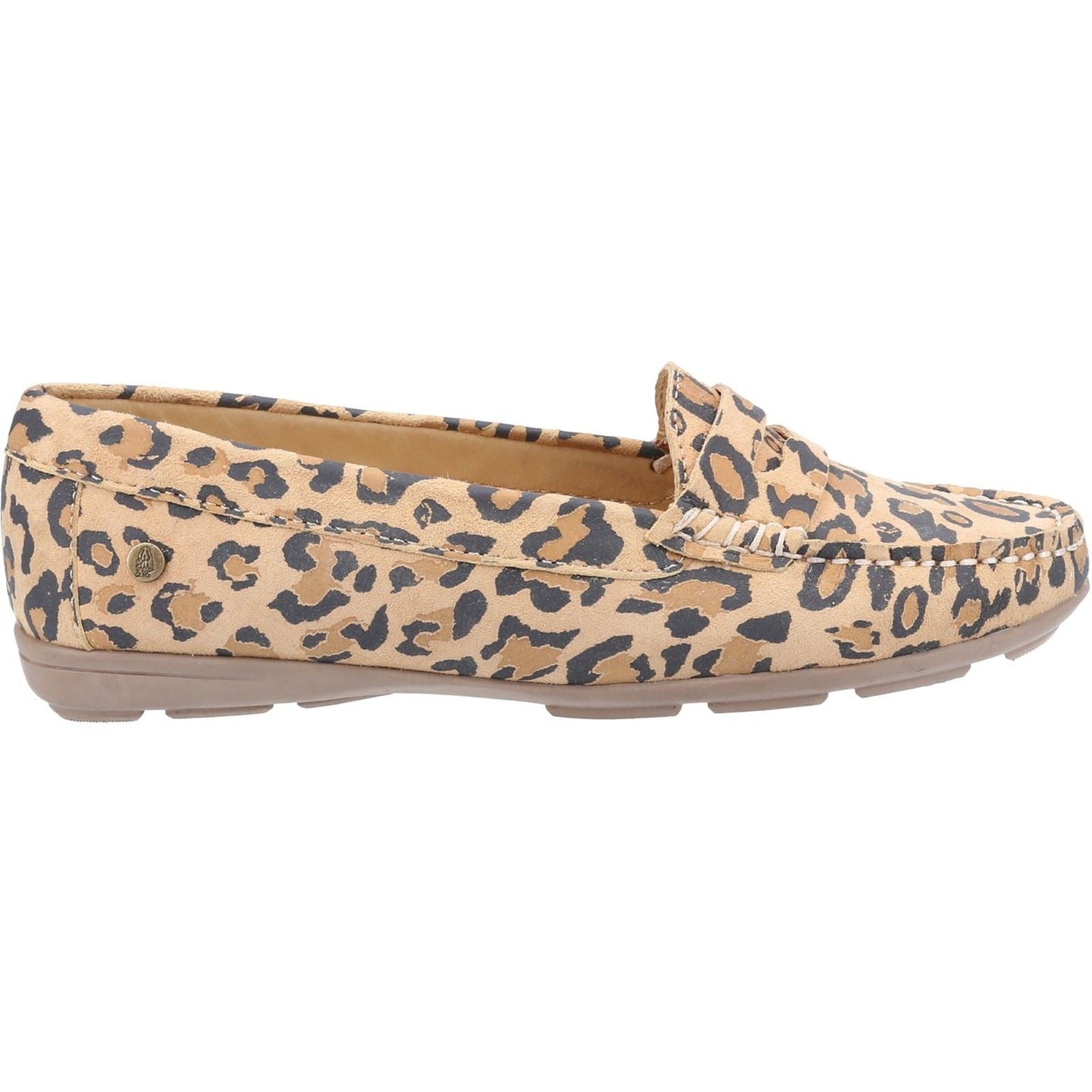 Hush Puppies Margot Slip Ons Ladies Shoes in Leopard