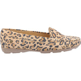 Hush Puppies Margot Slip Ons Ladies Shoes in Leopard