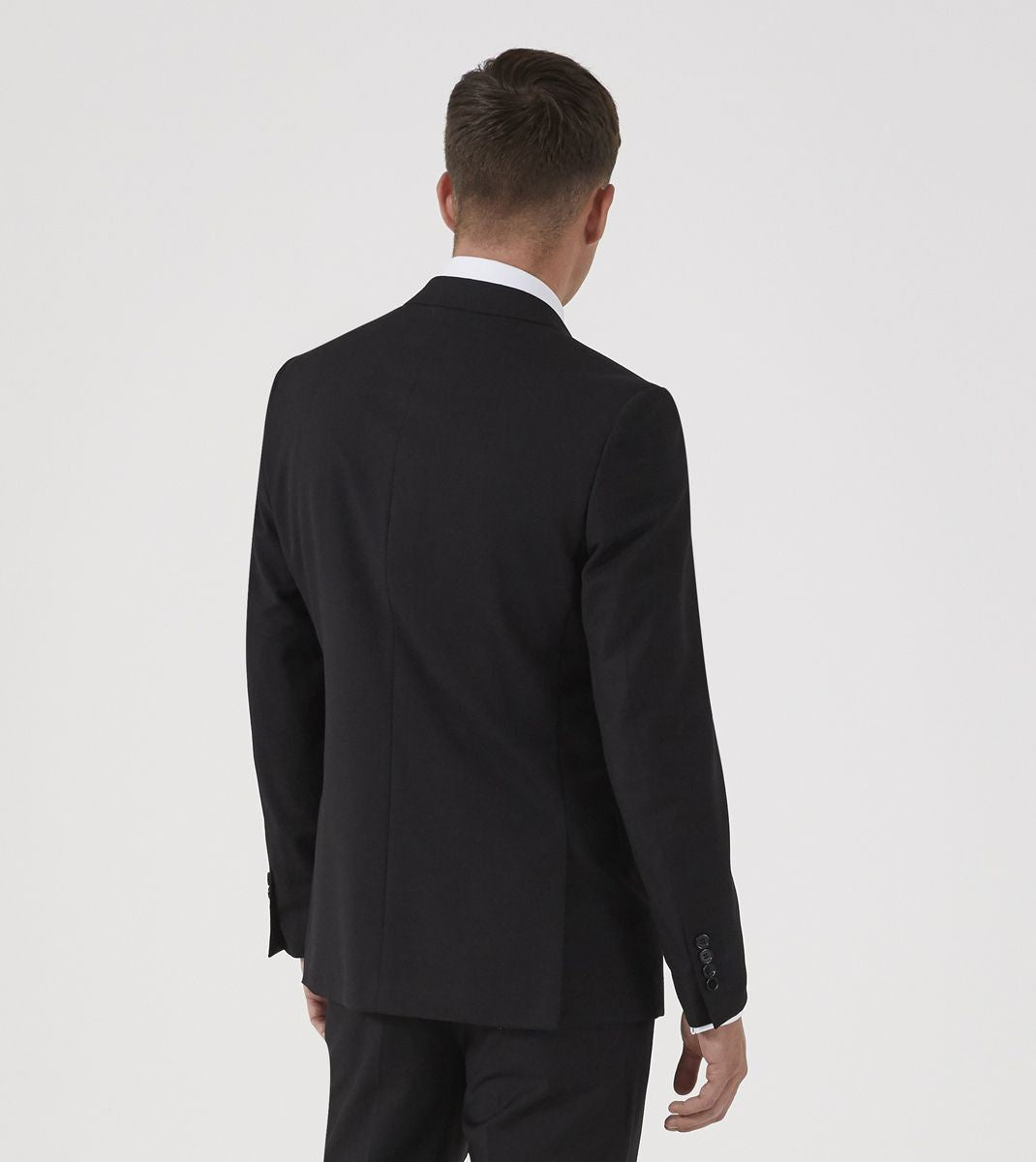 Skopes Milan Suit Jacket For Mens in Black, 34 to 46