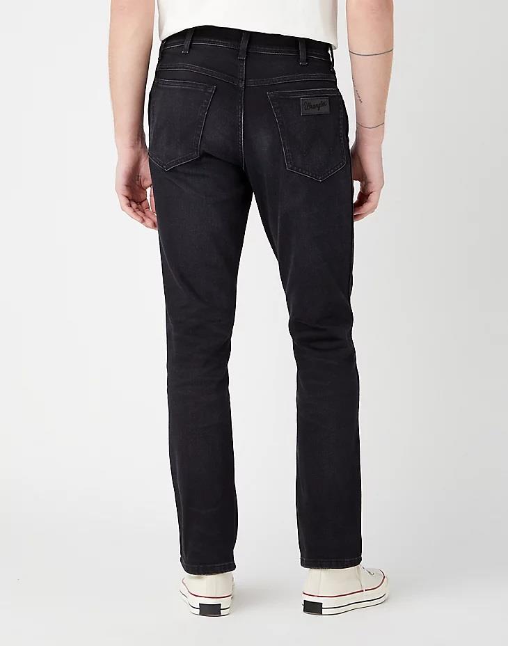 Wrangler Men Texas Slim Fit Medium Stretch Jeans In Black Waist Size 38 To 44