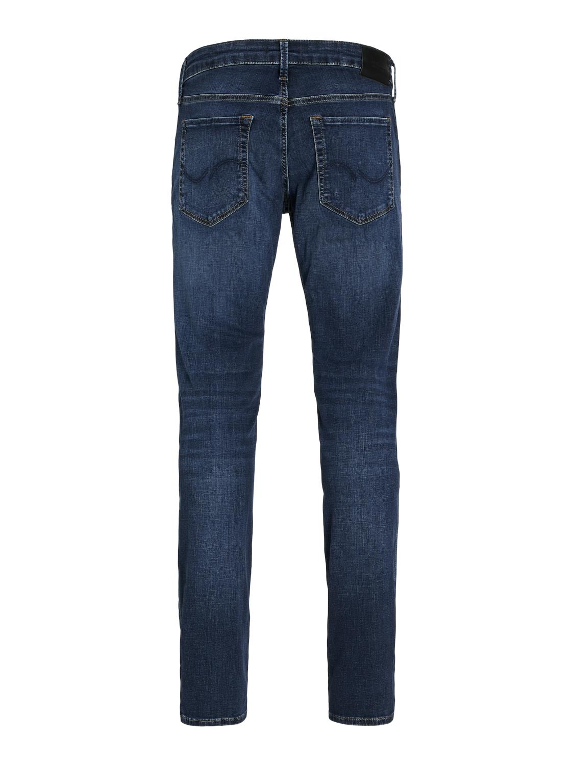 Jack & Jones Slim Jeans For Men - JJIGLENN JJICON JJ 057 50SPS NOOS in Blue Denim, 26W-38W