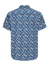 Jack & Jones (12240518) JORJAMES PALMA Short Sleeve Shirt in 3 Colour Options 1XL to 8XL