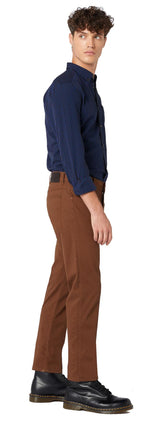 Wrangler Mens Greenboro Stretch Straight Leg Twill Trousers