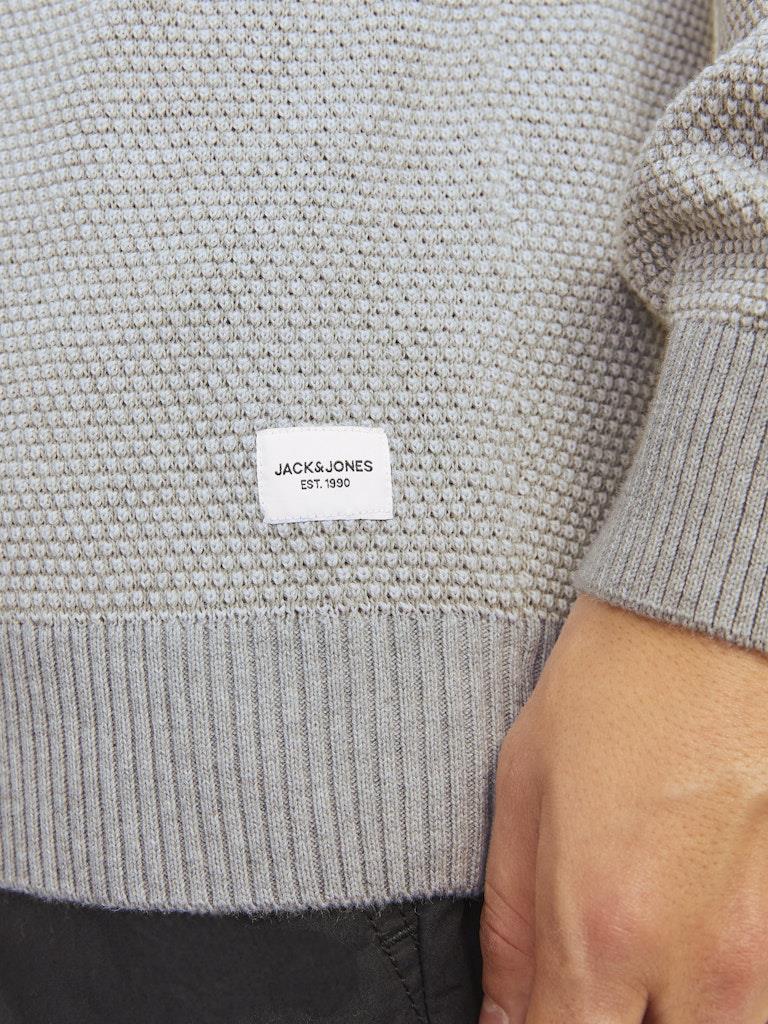 Jack & Jones Knit Crew Neck With Long Sleeves For Men (JJEGLOBE) in 6 Colours, L-XL