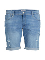 Jack & Jones Mens Plus Size Shorts in Lightwash