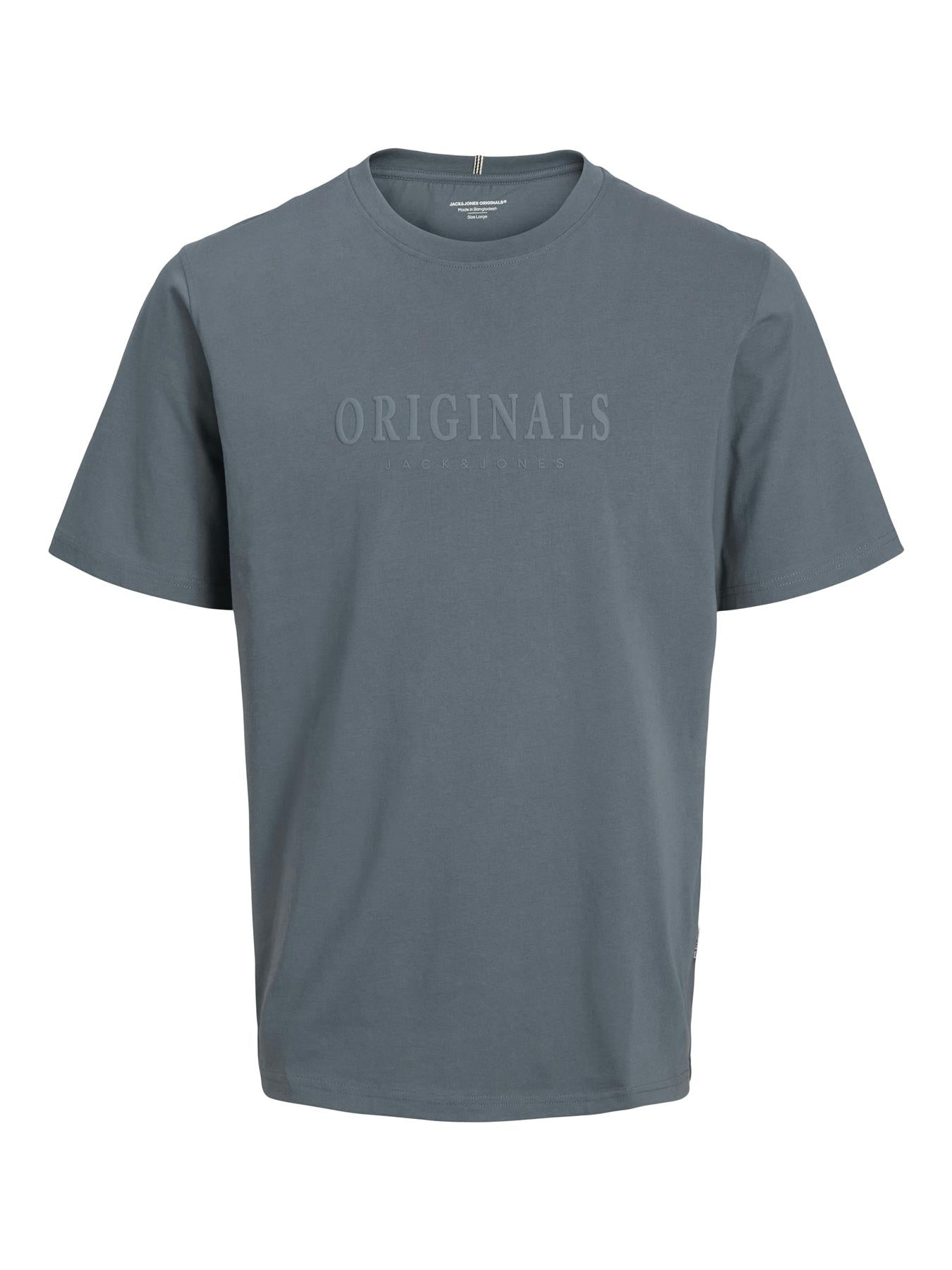 Jack & Jones Short Sleeves T-shirt For Men (JORFREDERIKSBERG) in 3 Colours, 4XL-7XL