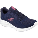 Skechers (GAR149705) Women's Ultra Flex 3.0 Best Time Trainers in Navy 3 to 8