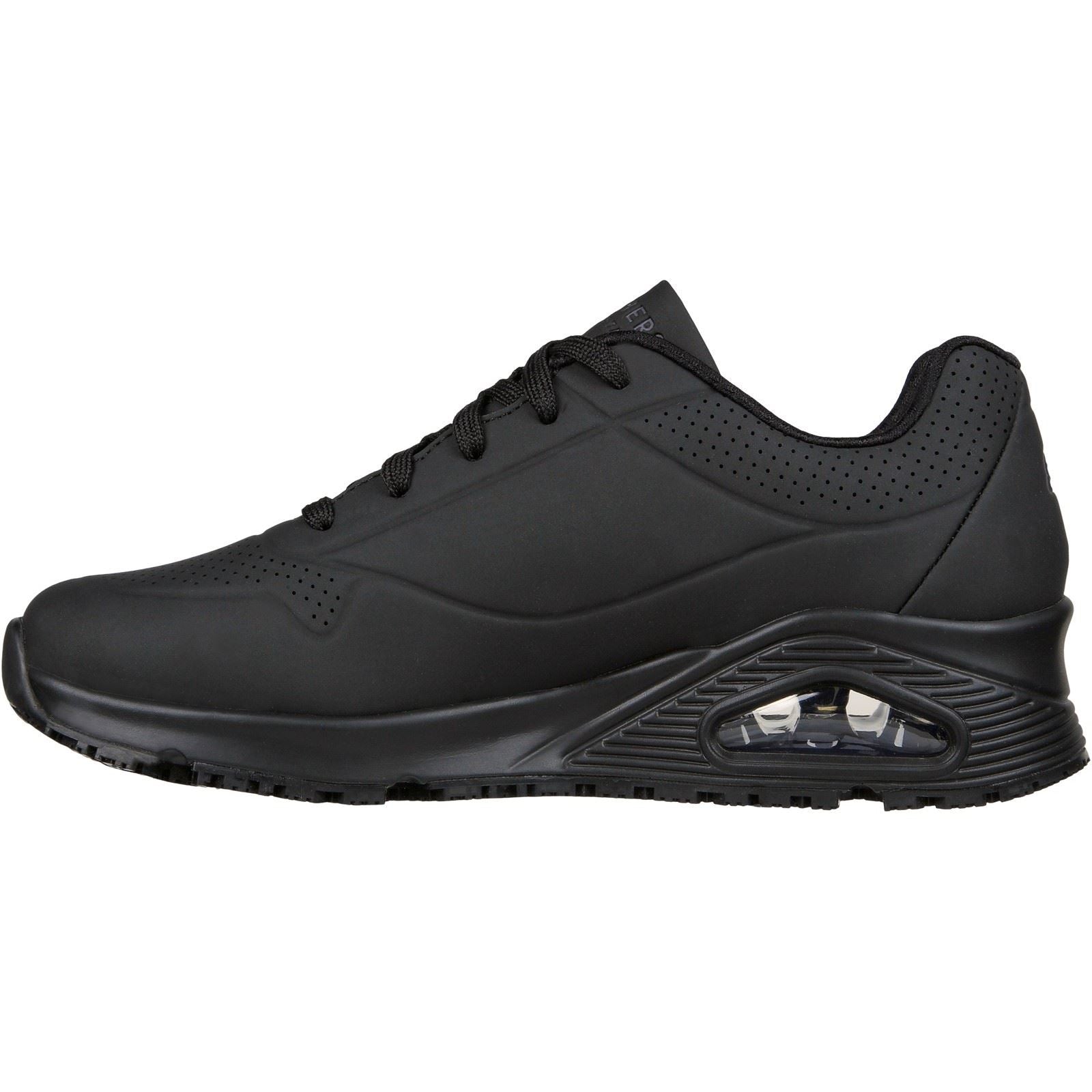 Skechers (GAR108021) Women's Work Relaxed Fit: Uno SR Safety Shoe in 2 Colour Options 3 to 8