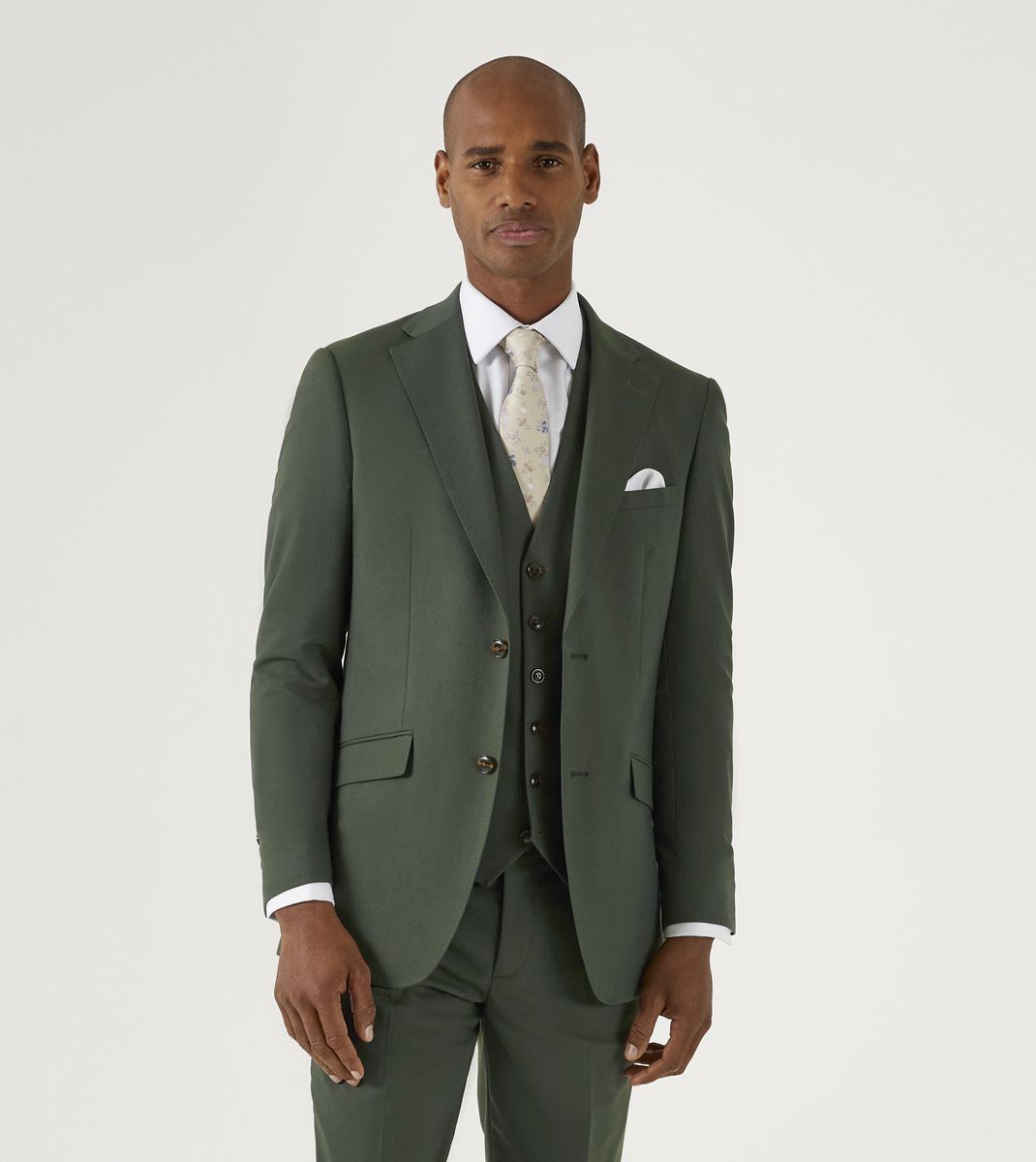 Skopes Tailored Fit Harvey Suit Jacket For Men in Green, 36S-62L
