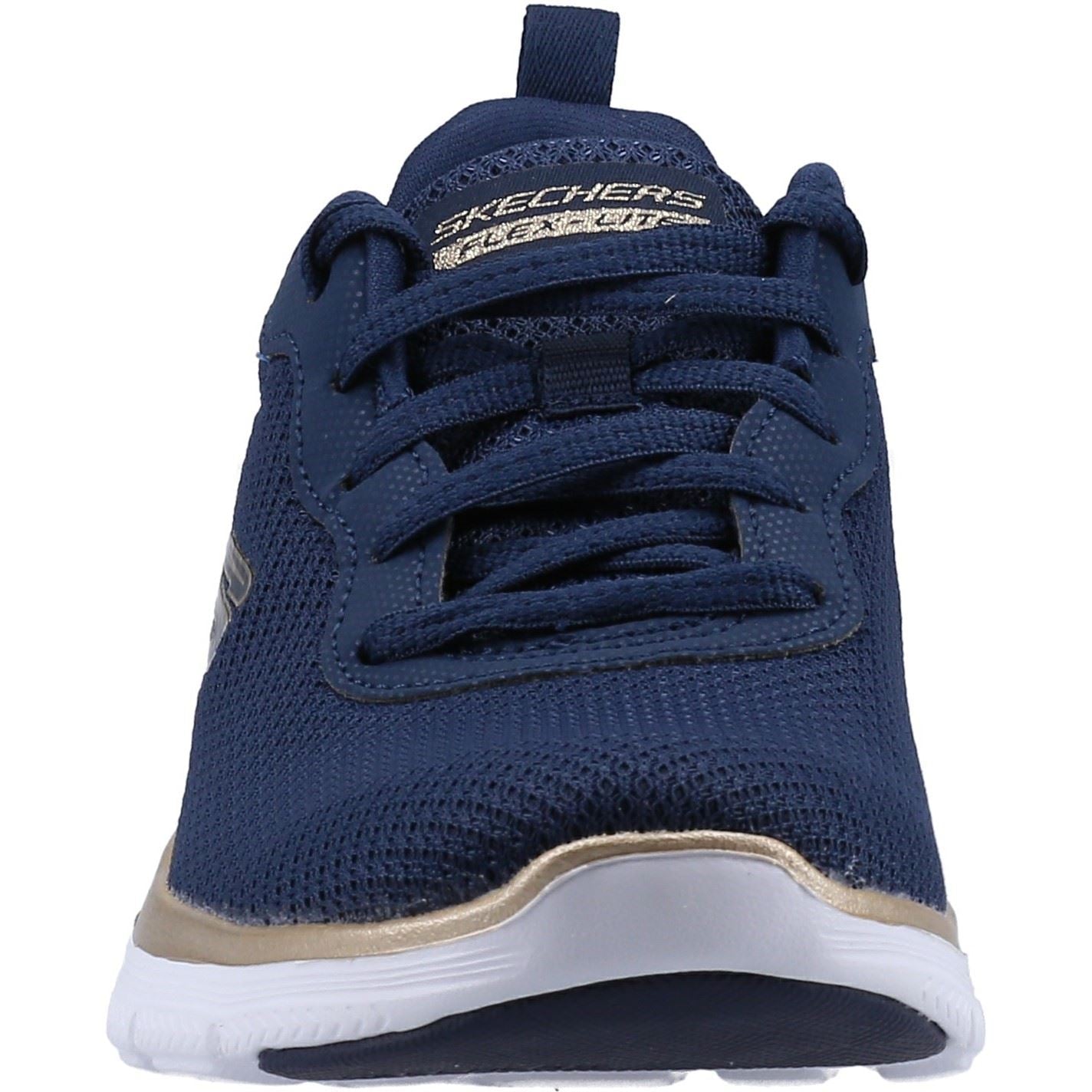Skechers (GAR149303) Women's Flex Appeal 4.0 Brilliant View Shoe in 2 Colour Options 2 to 8
