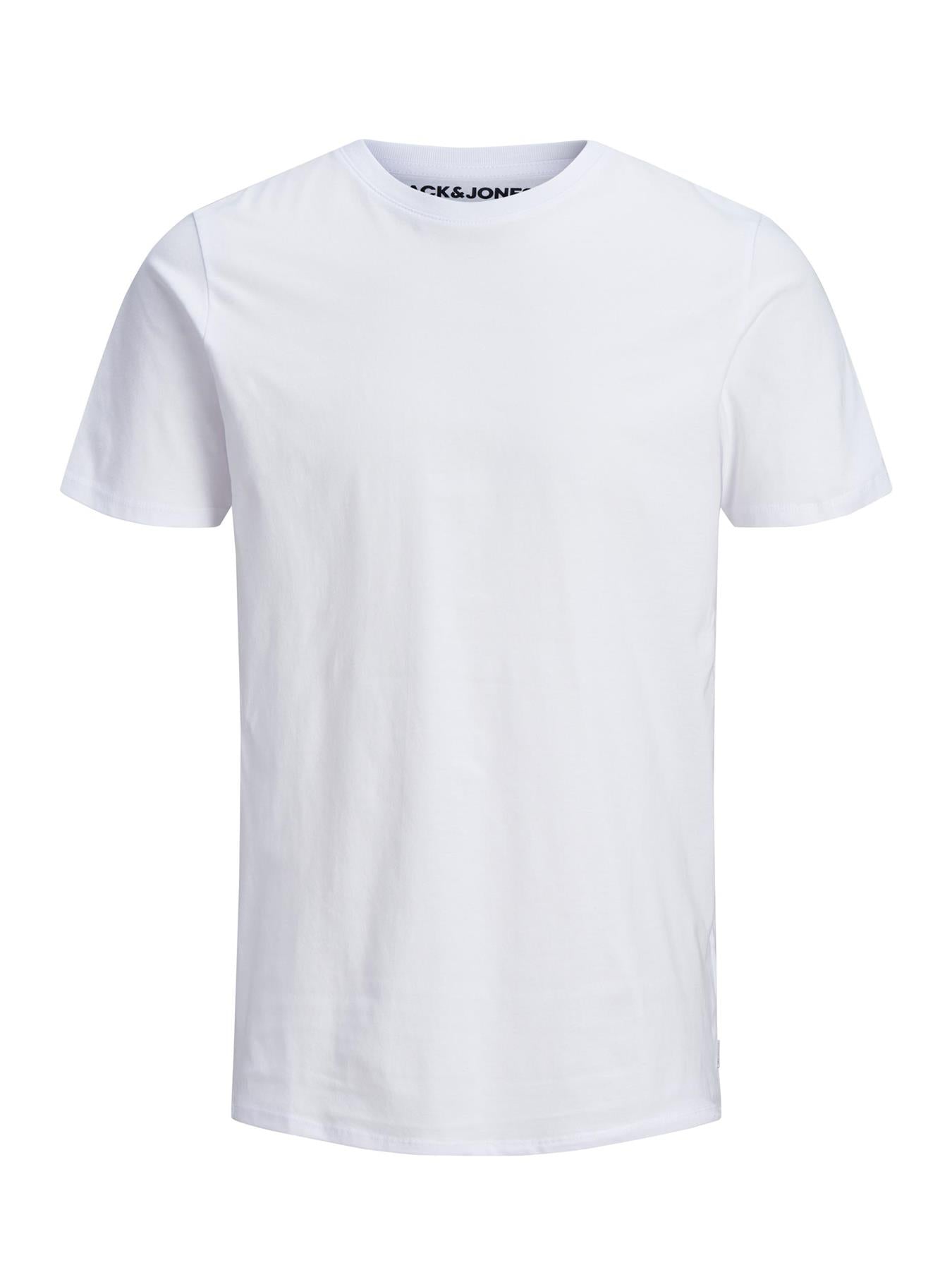 Jack & Jones Mens Plus Size Organic Cotton Basic Tee