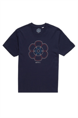 Ben Sherman (0071366IL) Men's 60th Anniversary Print T-Shirt in Navy 2XL to 5XL