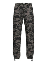 Jack & Jones Relaxed Fit Cargo Pants For Men - JPSTKANE BARKLEY CARGO PANT NOOS in Grey, 27W-36W