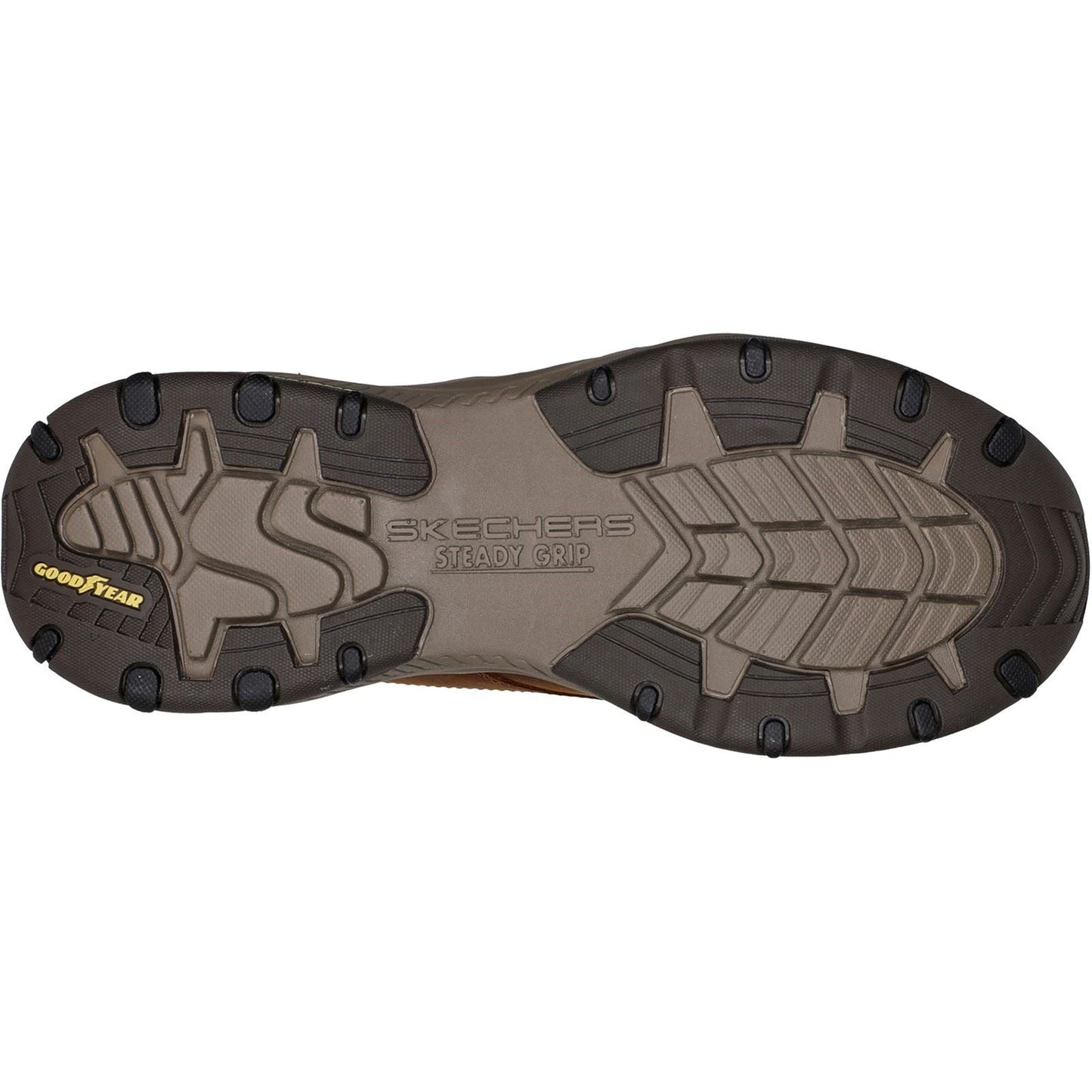 Skechers Men Shoes - Relaxed Fit: Craster - Fenzo in Dark Brown, 6-12 - GAR204716