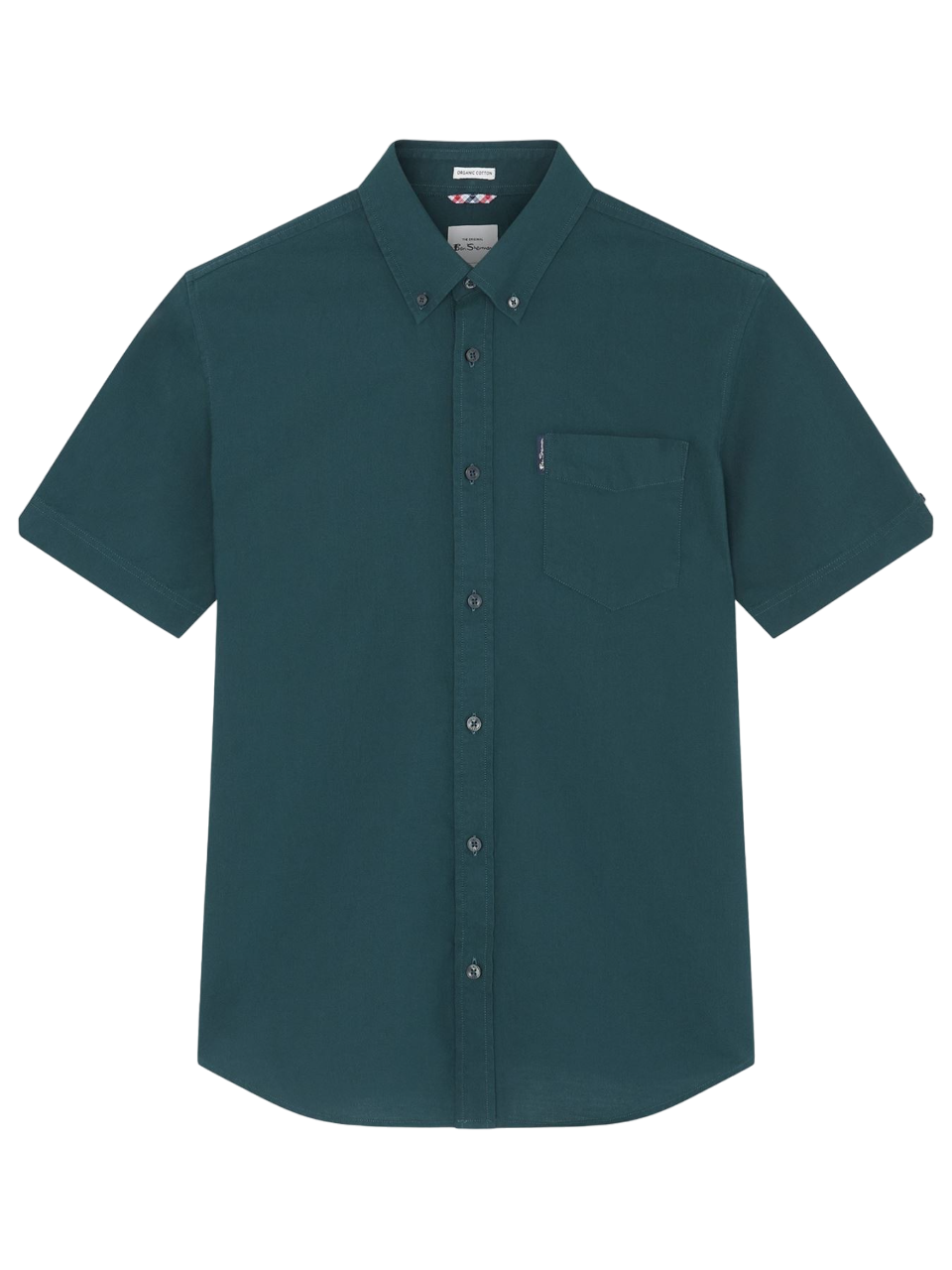 Ben Sherman Big Size Signature Oxford Short Sleeve Shirt For Men in 2 Colours, 2XL-5XL