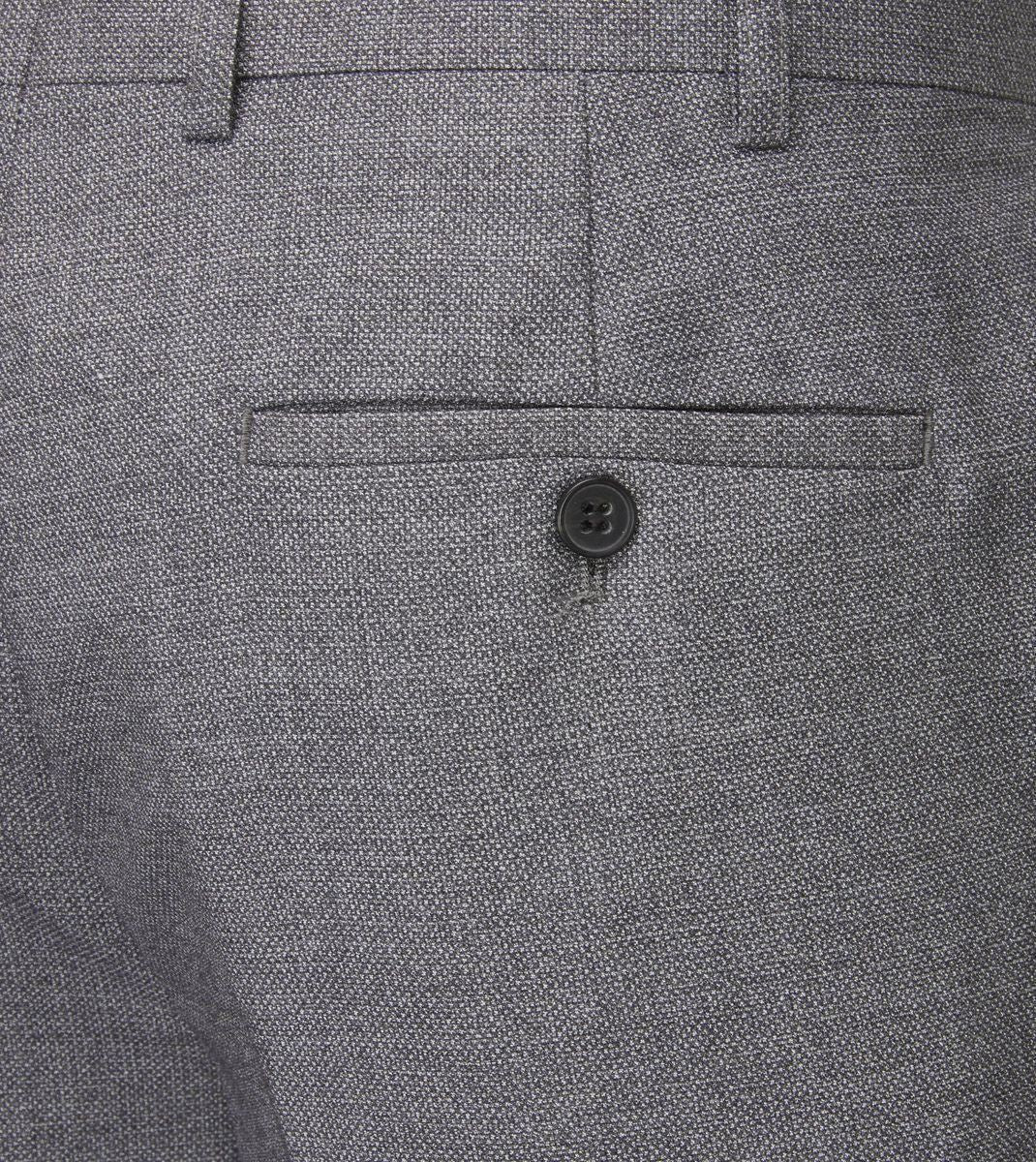 Skopes Men's Harcourt Slim Fit Suit Trouser in Silver Waist 30 to 46