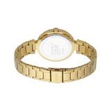 Esprit Women's Gold Stainless Steel Watch, Silver Dial | Es1l063m0055