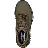 Skechers (GAR237333) Men's Relaxed Fit: Arch Fit Road Walker - Recon Boot in Olive/Black 6 to 12