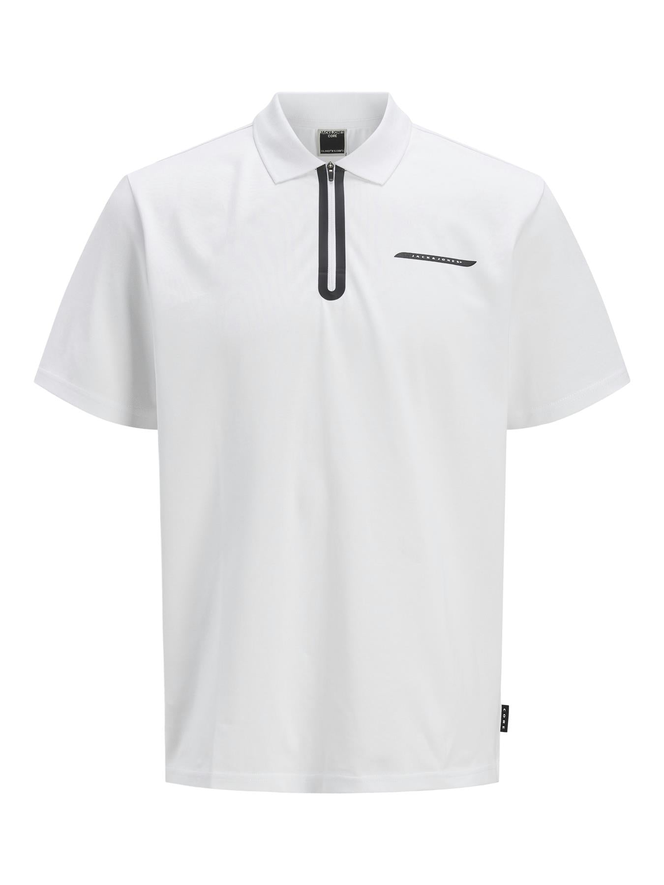Jack & Jones Short Sleeves Polo Shirt For Men (JCOFUSION PIQUE) in 3 Colours, S-XXL