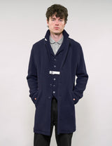 IMMORTAL Silverstone Frock Style Coat - Navy Waffle