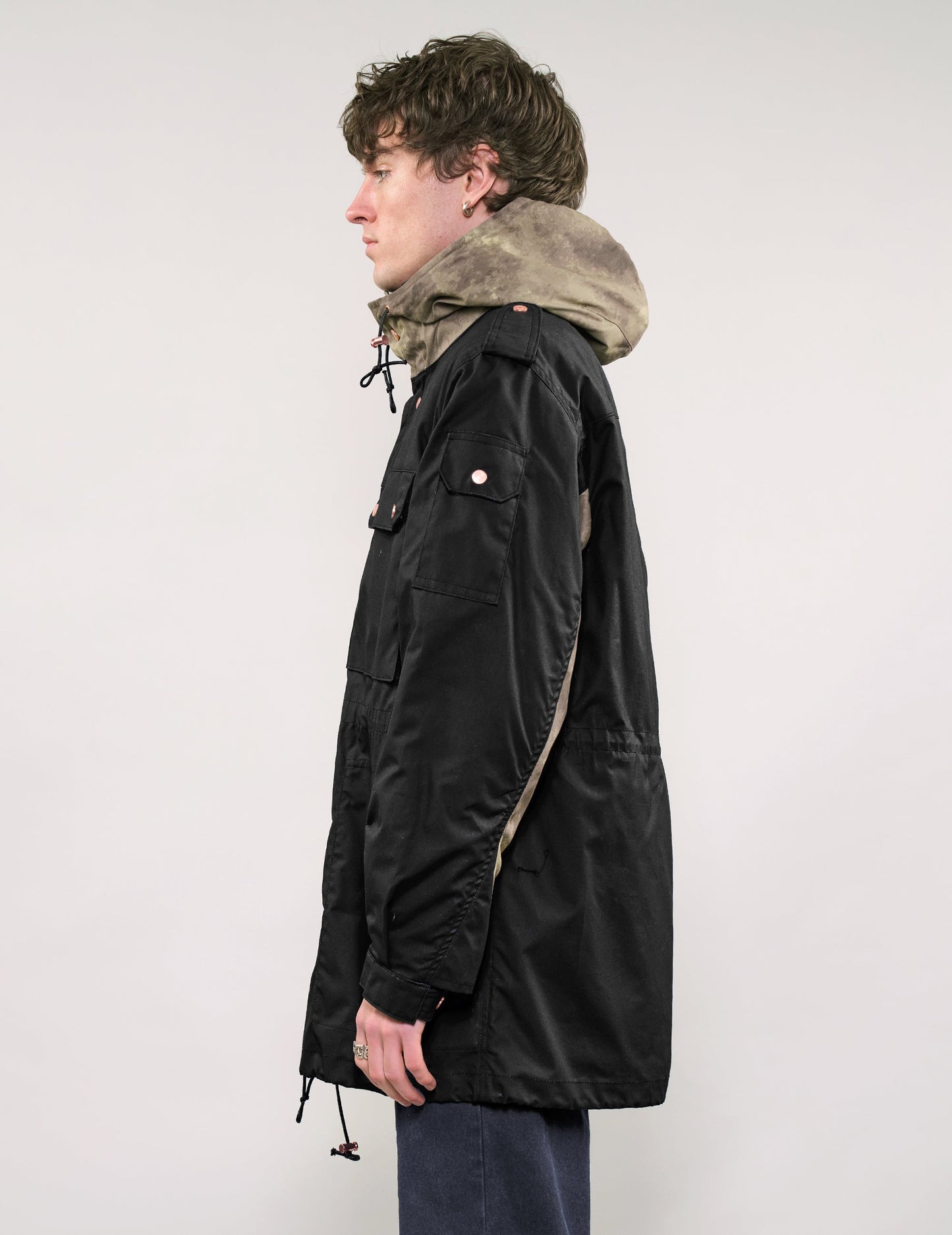 IMMORTAL Desert Parka Black / Camo Combo