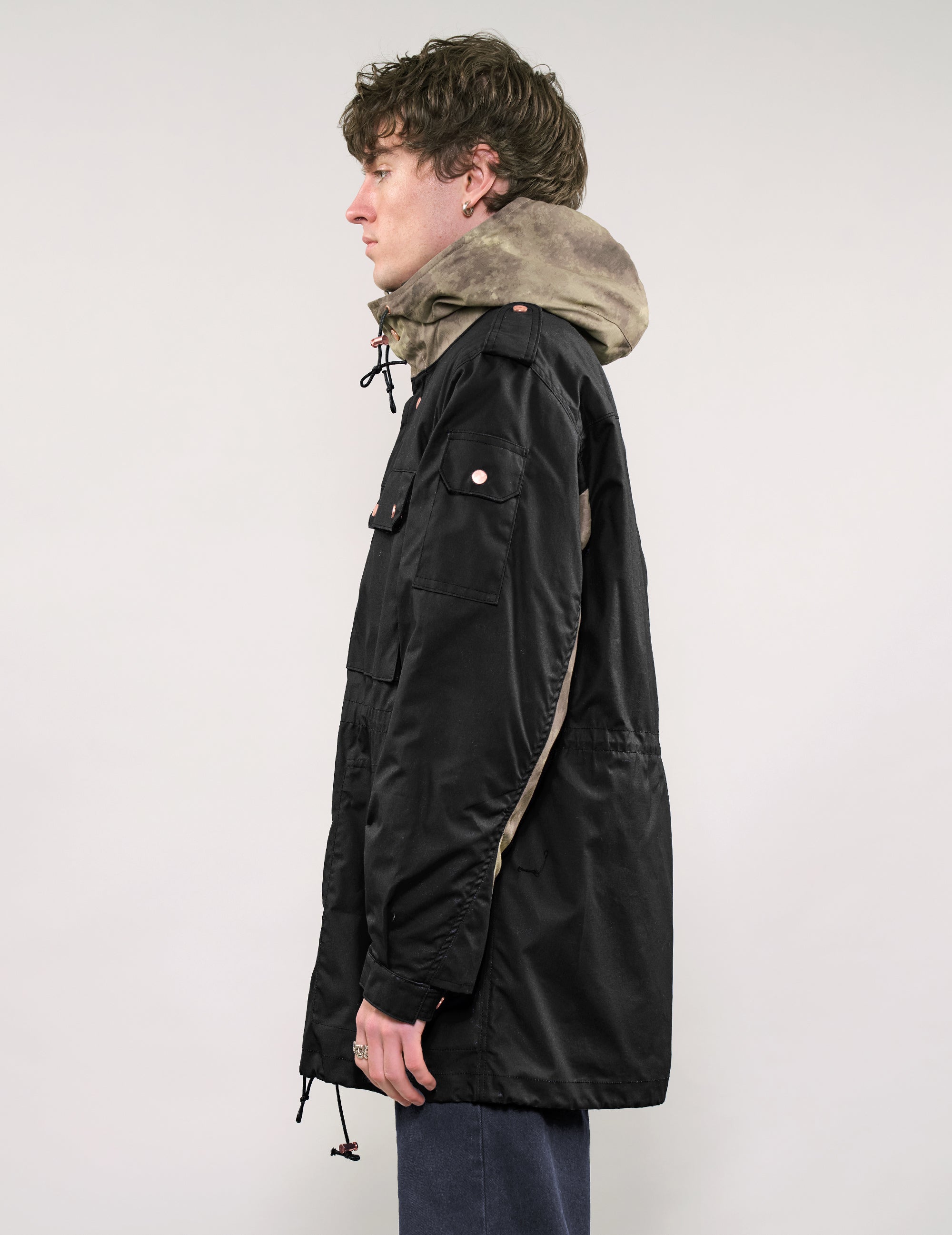 IMMORTAL Desert Parka Black / Camo Combo