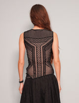 Vintage Two-Tone Vest