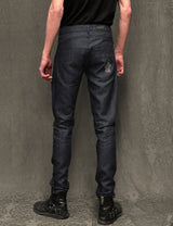 IMMORTAL Button Down Jeans in Navy