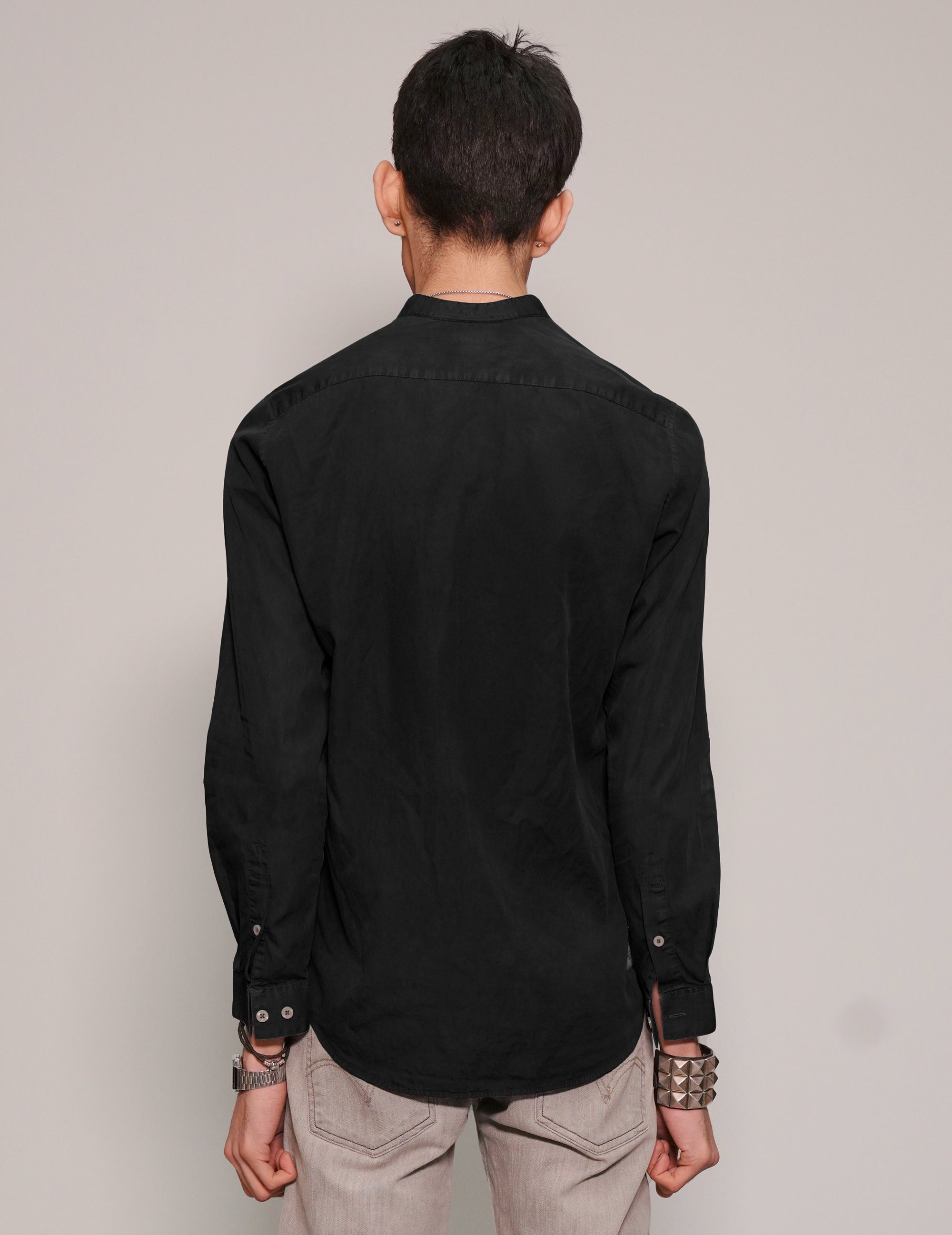 'Saint' Black Shirt