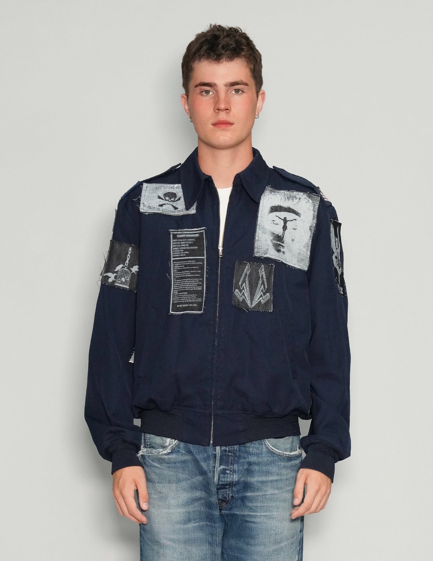 Patched RAF Jacket