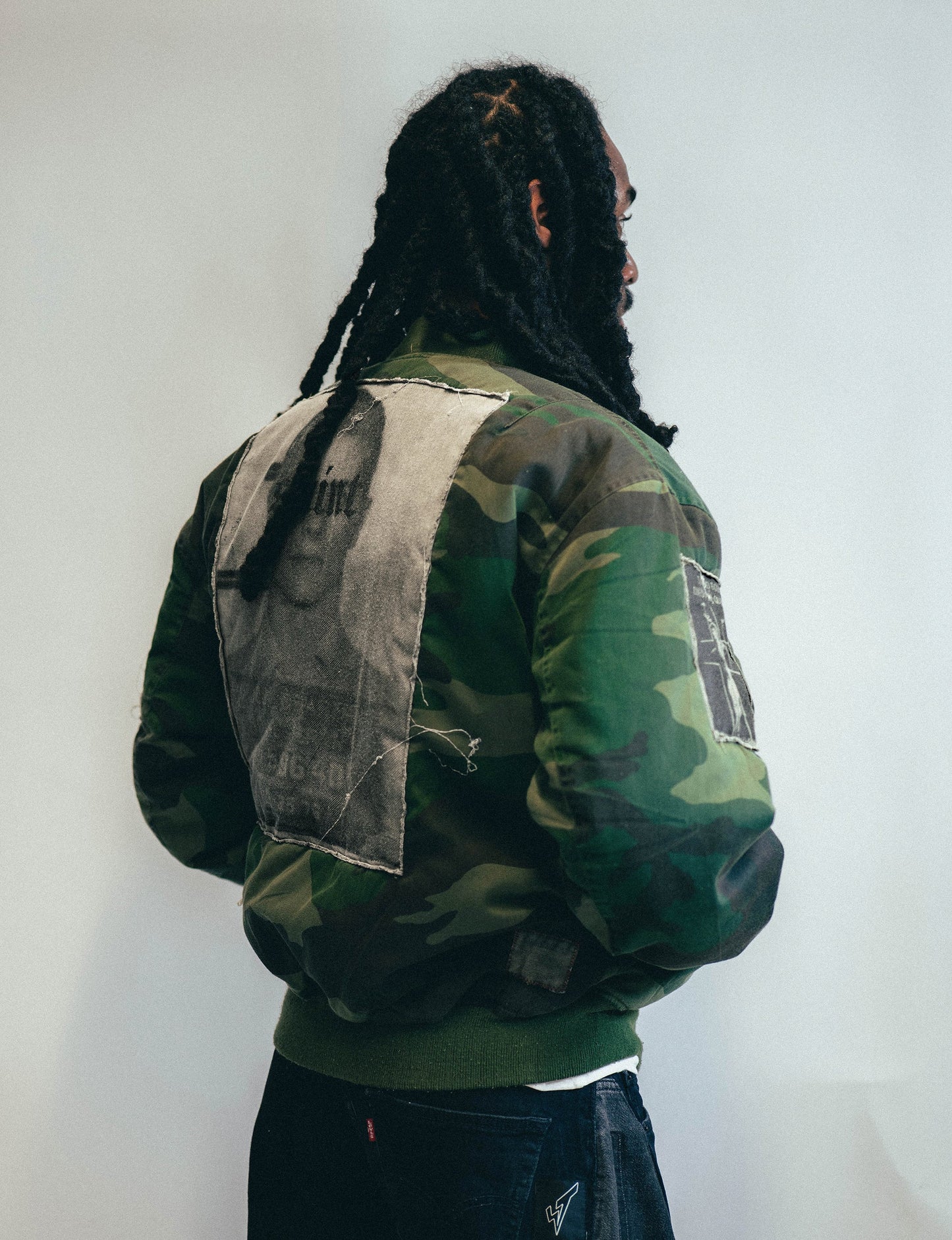 MA-1 Patched Bomber in Camo