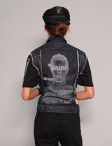 Vintage Levi's Denim Patched Gilet