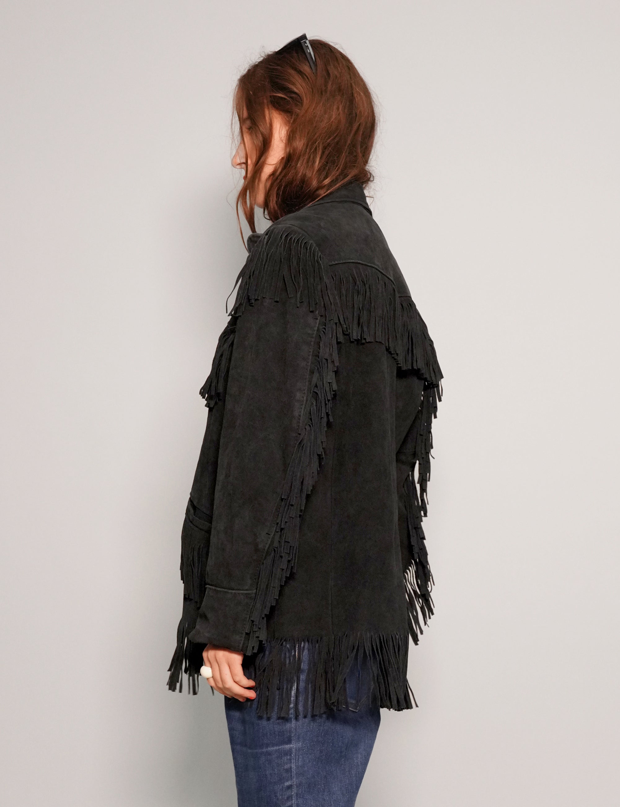 Black Cowgirl Coat