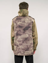 IMMORTAL Hooded Desert Parka in Camo & Khaki