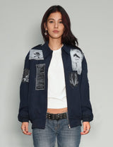 Patched RAF Jacket