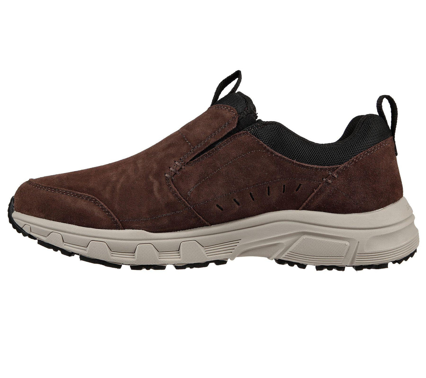 Skechers Men's Oak Canyon Sneaker Shoes in Chocolate in Size UK6 to UK13