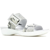 Hush Puppies Dorri Heeled Sandal Ladies in Snake