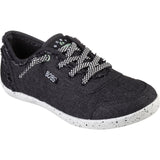 Skechers (GAR113537) Canvas Ladies Summer Bobs B Cute Clean Life Shoes in UK 3 to 8