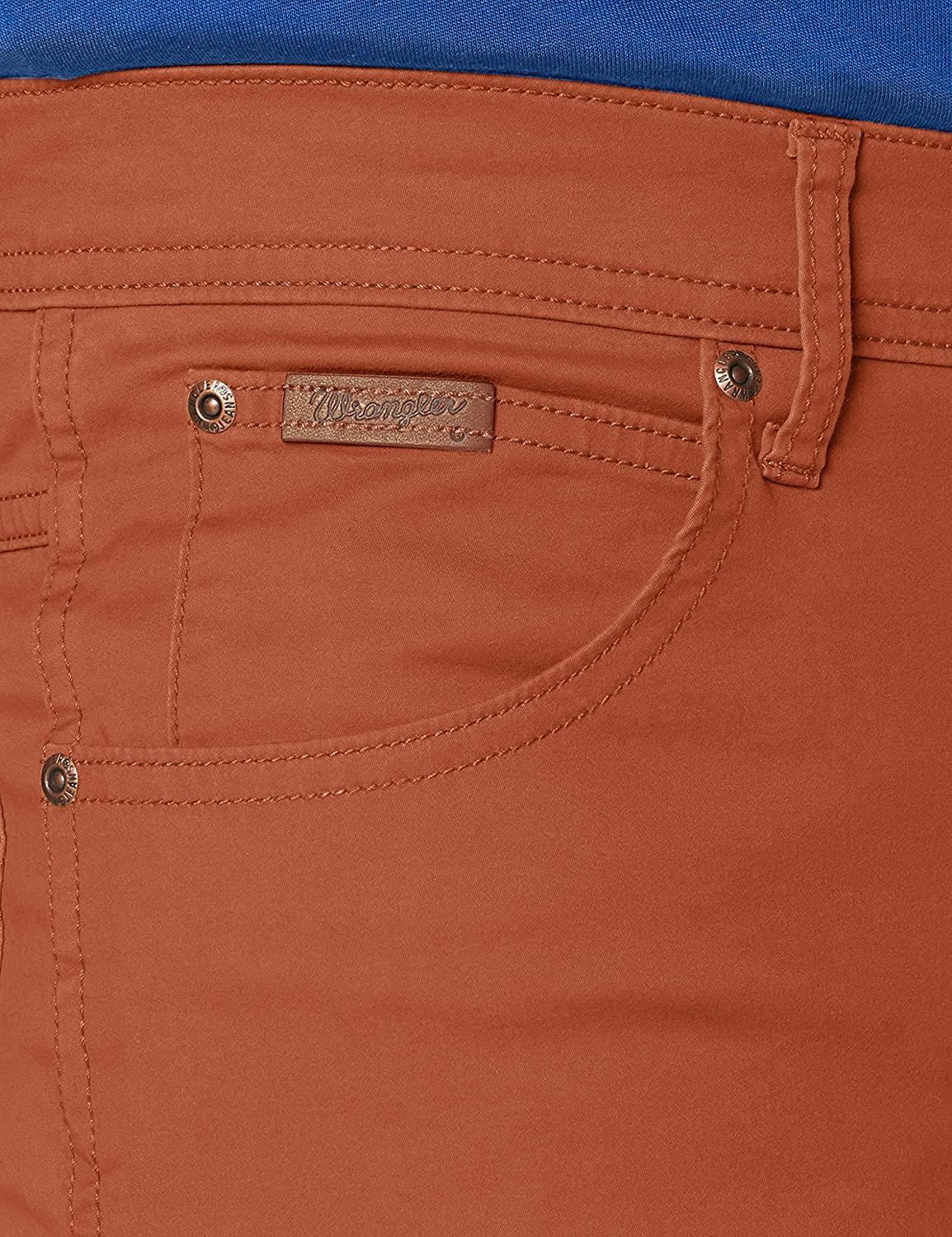 Wrangler Greensboro Texas Slim Stretch Chino Waist 38 - 46, 10 Colours