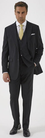 Skopes Darwin Suit Trouser For Men's in Black Stripe, 28W to 66W