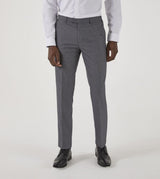 Skopes Men's Harcourt Slim Fit Suit Trouser in Silver Waist 30 to 46